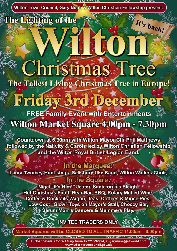 Wilton Christmas Tree Lighting 2021