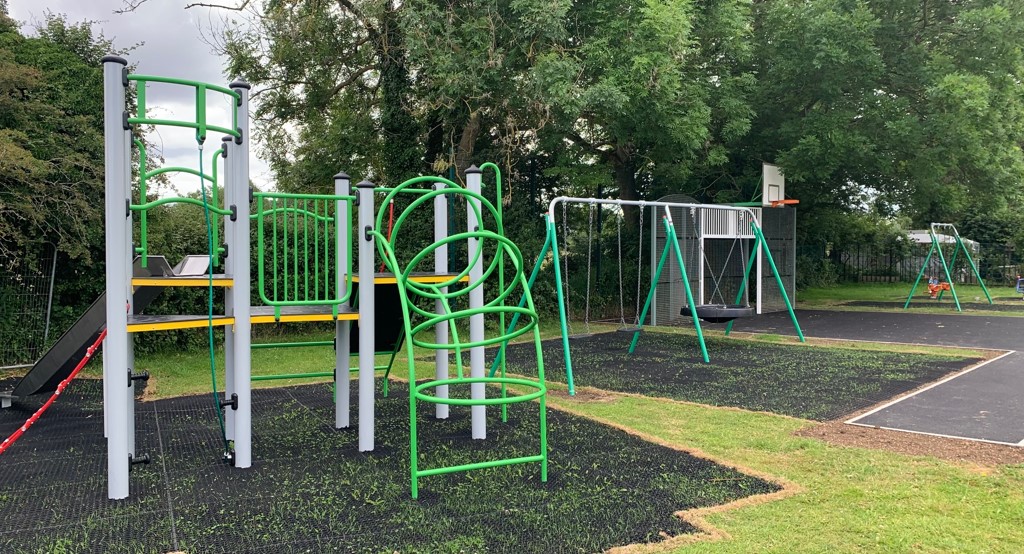 Grand opening of the New Wishford Road Play area