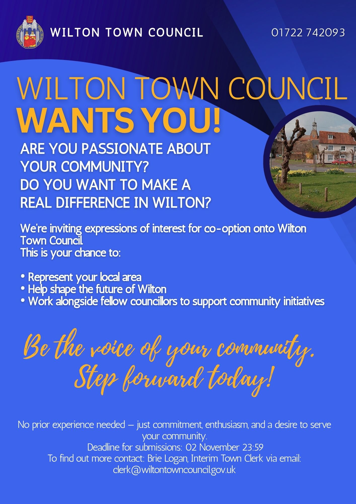 Vacancy for a Town Councillor