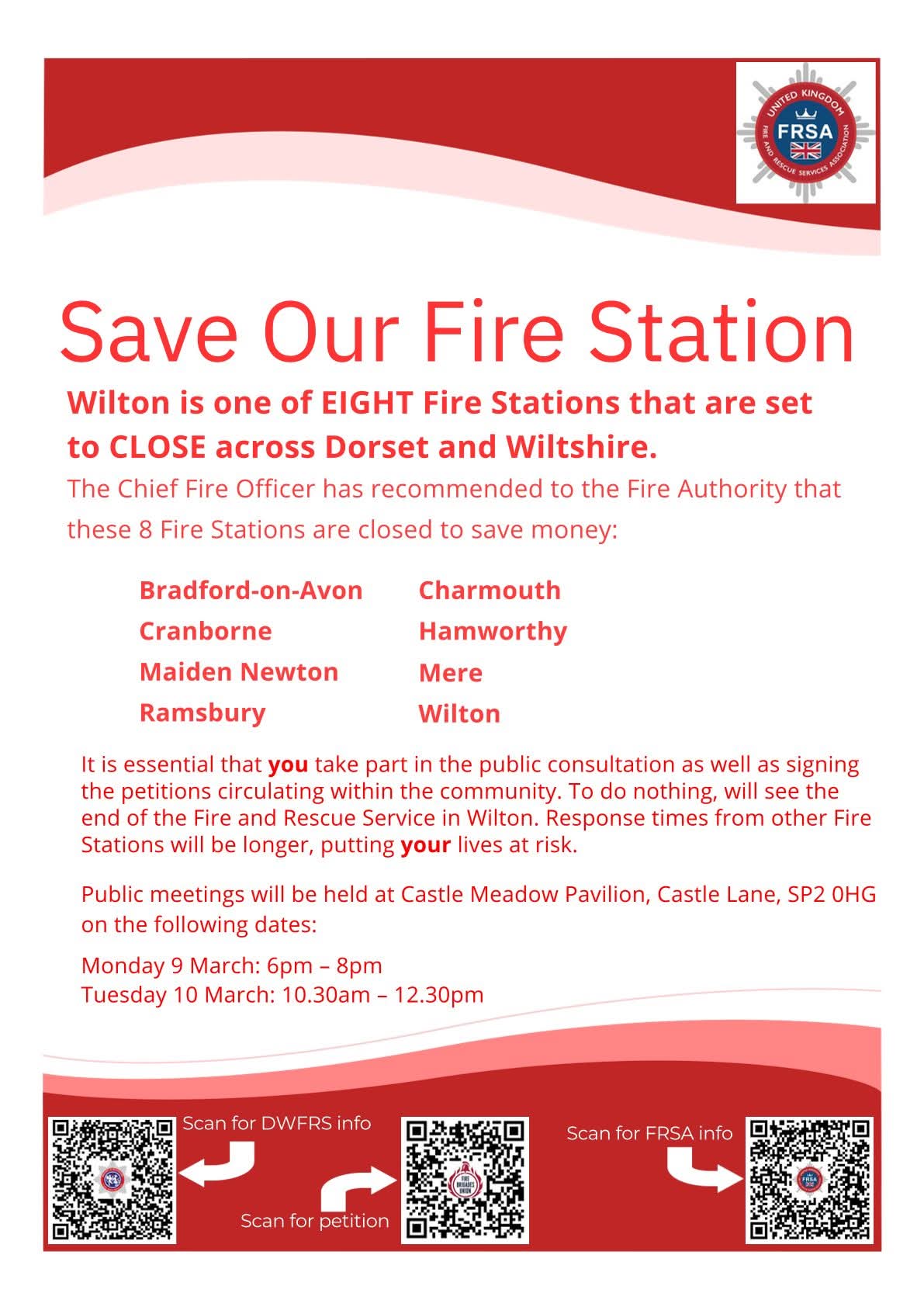 Fire Station Consultation: Public Meetings