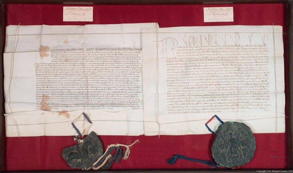 King Henry 4th, 1400 AD and Kind Richard 2nd, 1382 AD