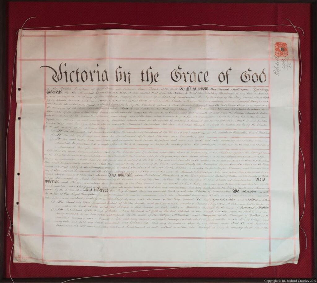 Queen Victoria, 1885 AD, page 1