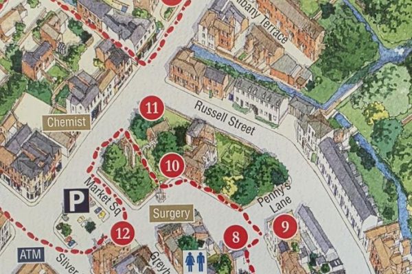 Town Trail Map